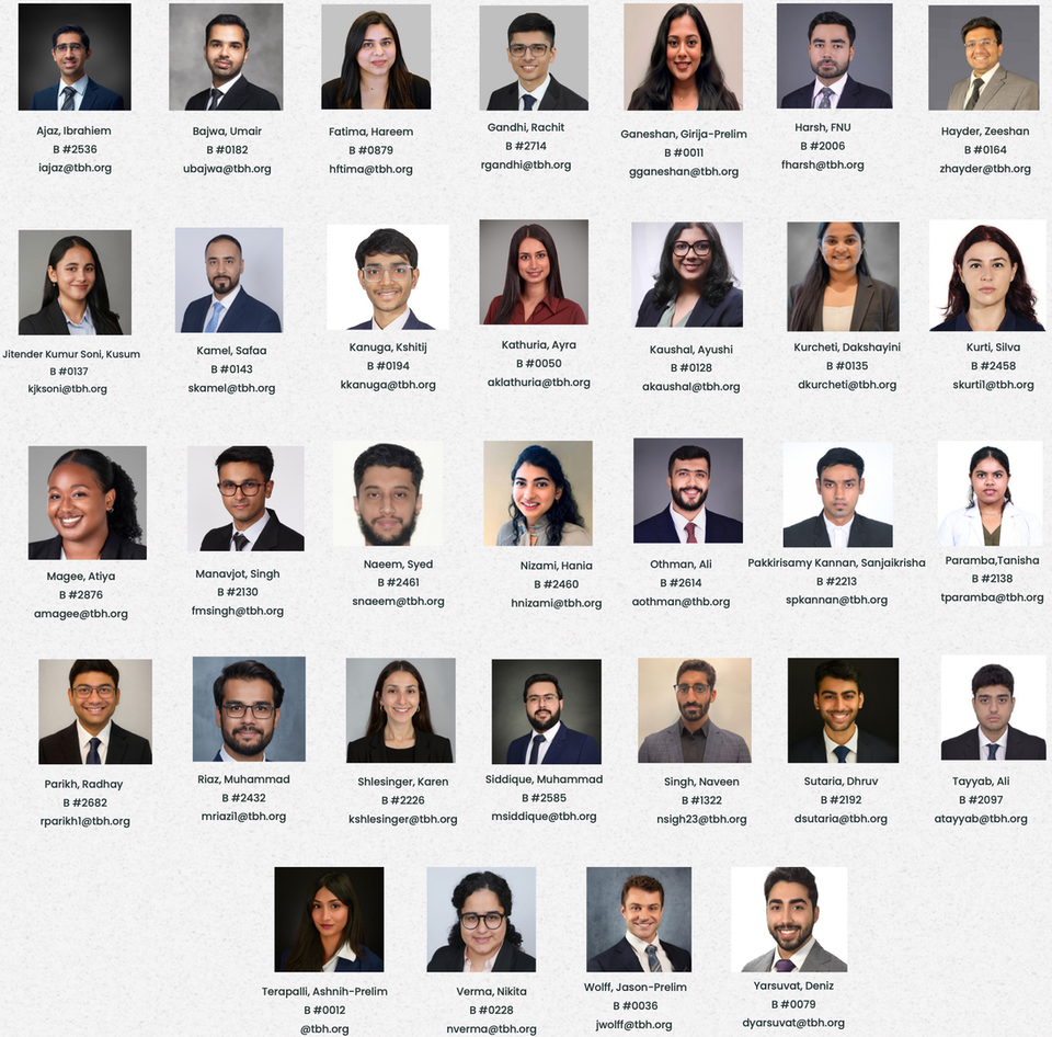 Internal Medicine PGY-1 Residents