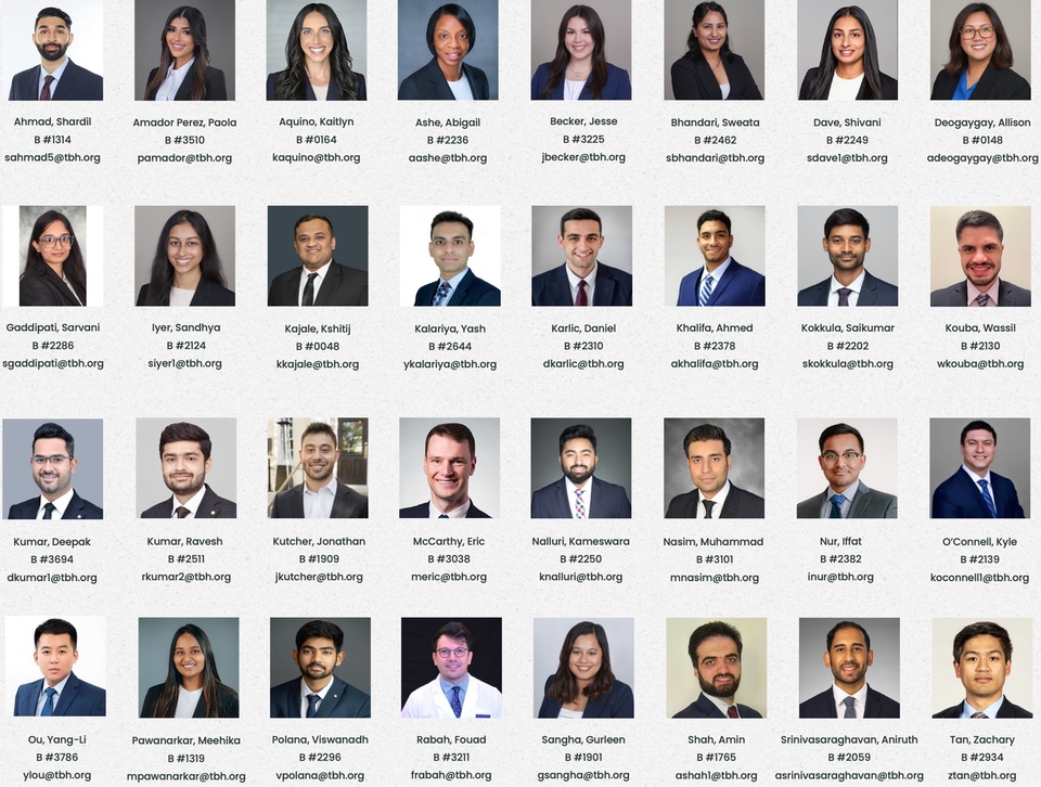 Internal Medicine PGY-1 Residents