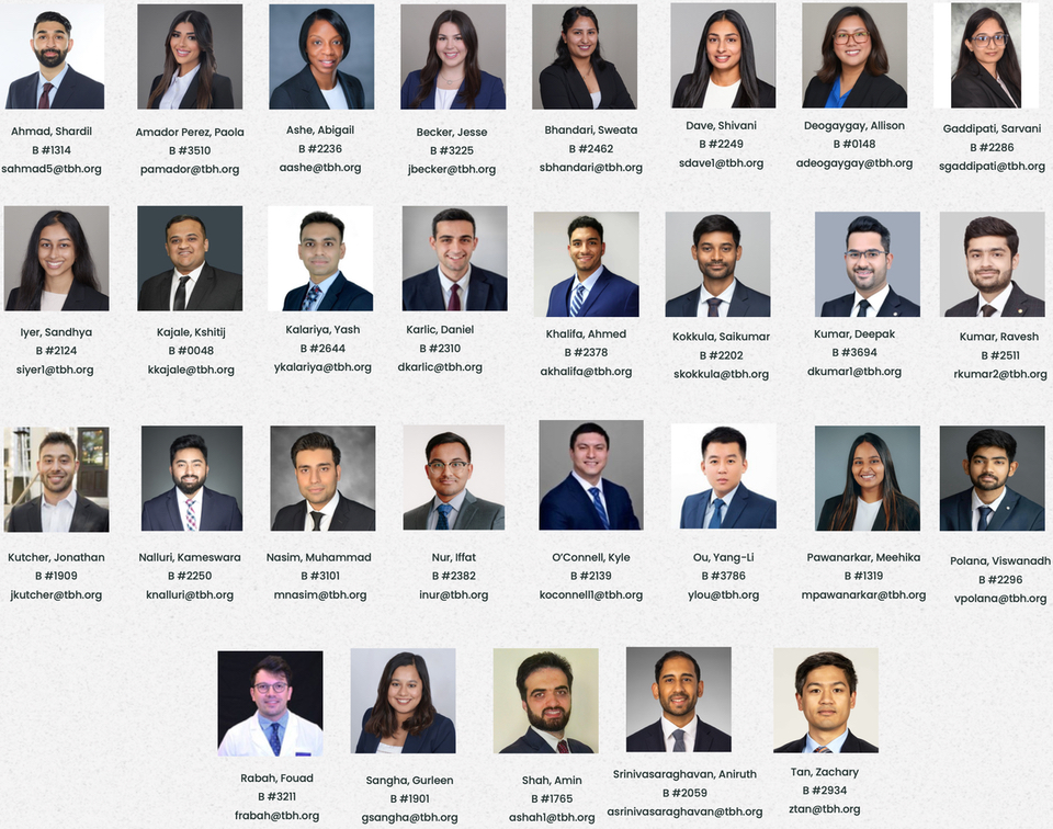 Internal Medicine PGY-2 Residents
