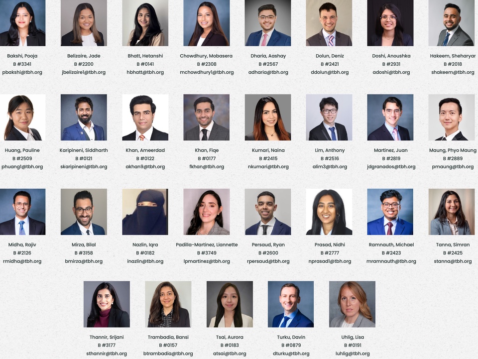 Internal Medicine PGY-2 Residents