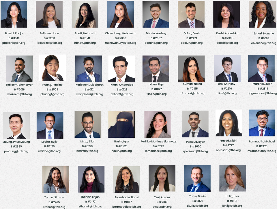 Internal Medicine PGY-3 Residents